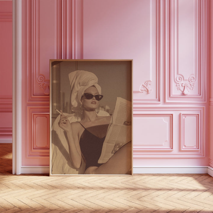 Glamour in The Amalfi Vintage Wall Art wall - art - picture - poster