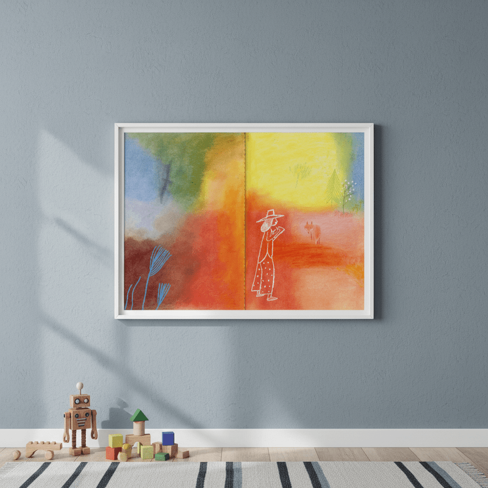 Glow by Wensi Zhai wall - art - picture - poster