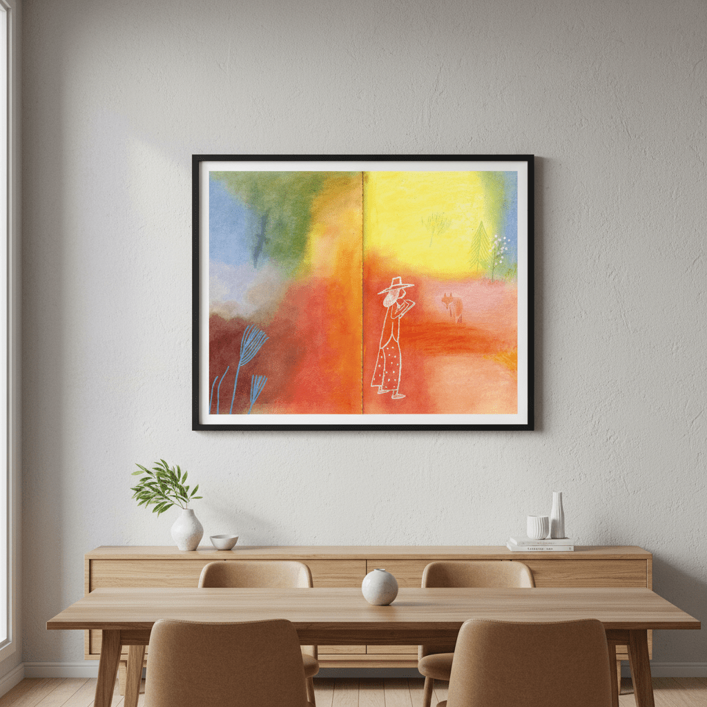 Glow by Wensi Zhai wall - art - picture - poster