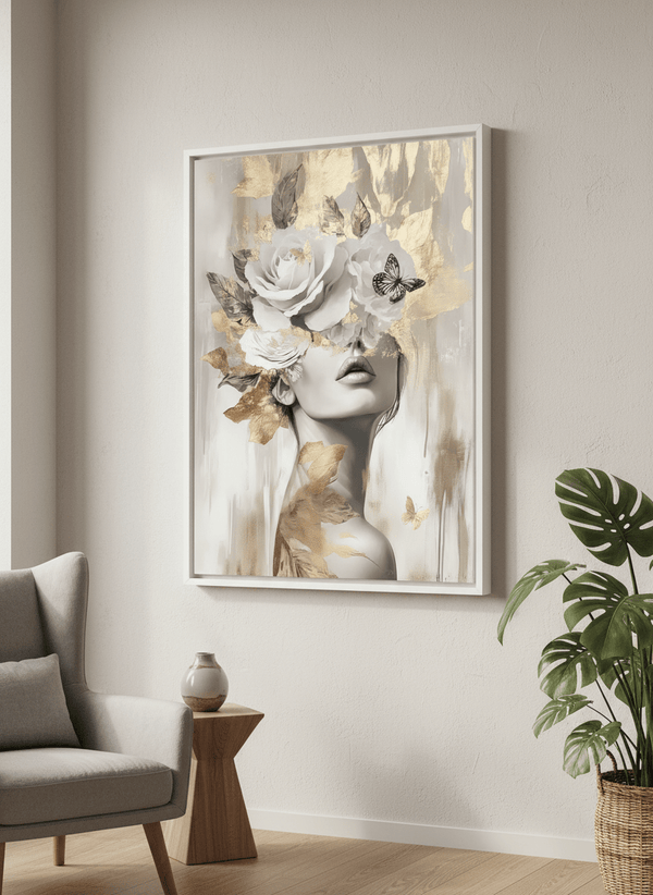 Gold Leaf Bloom by Bella Eve