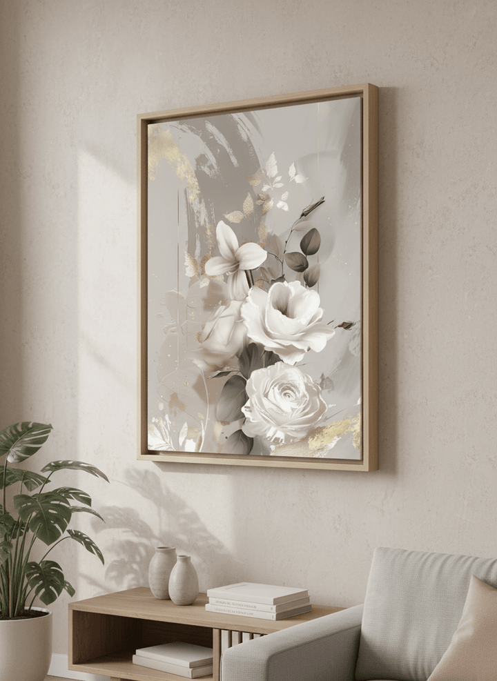 Gold Leaf Florals by Bella Eve