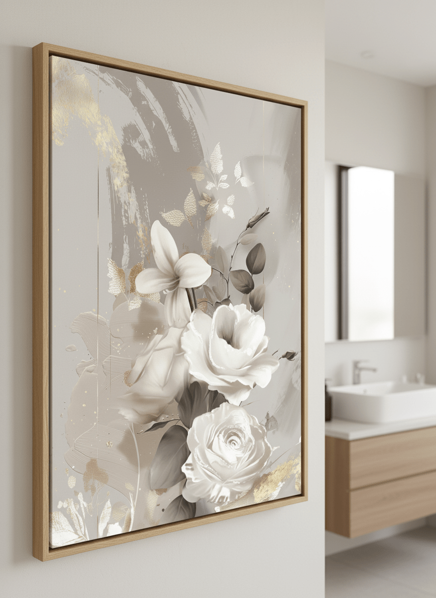 Gold Leaf Florals by Bella Eve