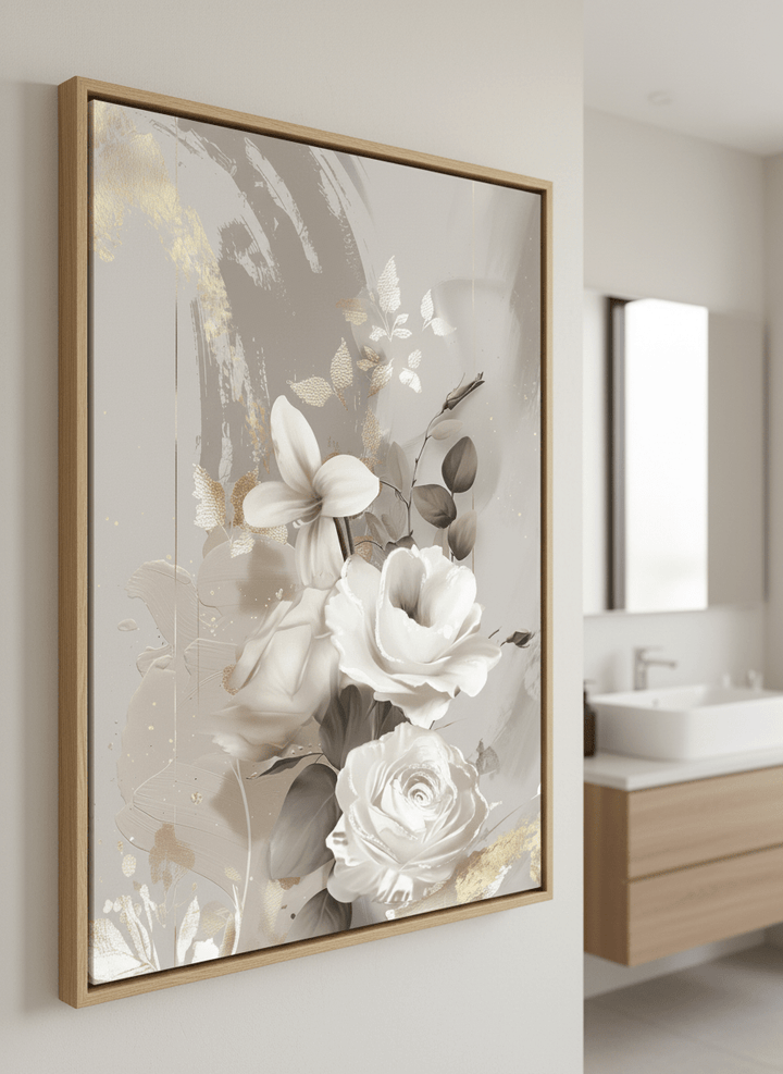 Gold Leaf Florals by Bella Eve