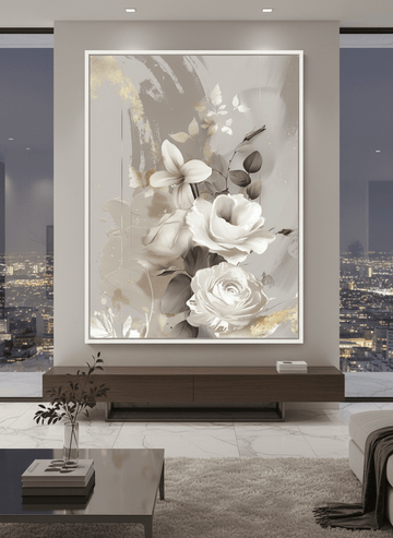 Gold Leaf Florals by Bella Eve