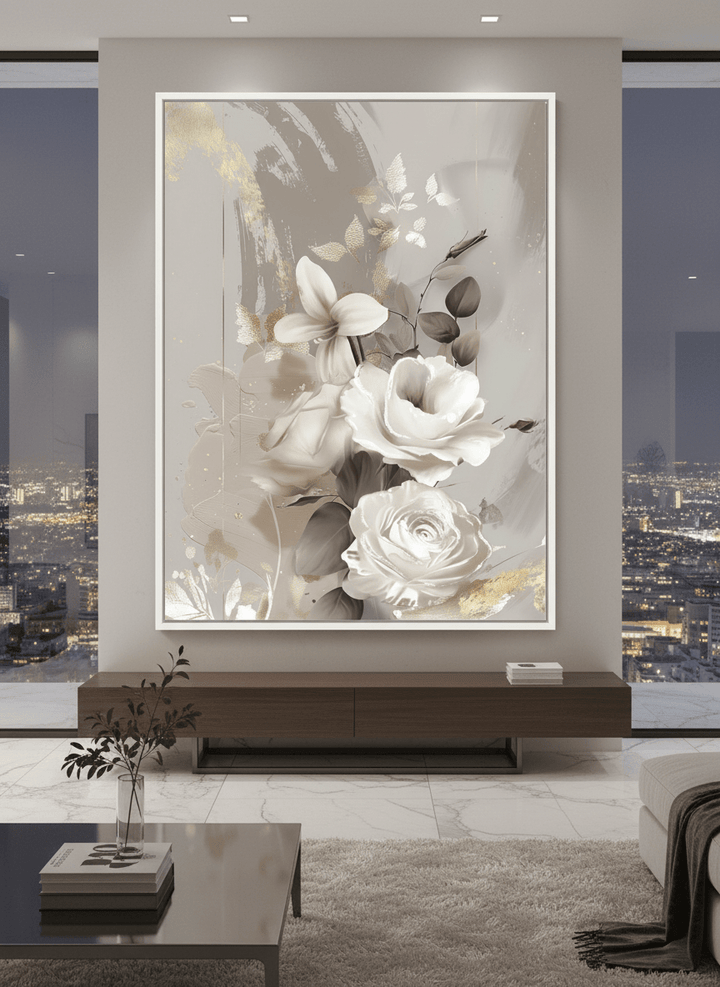 Gold Leaf Florals by Bella Eve