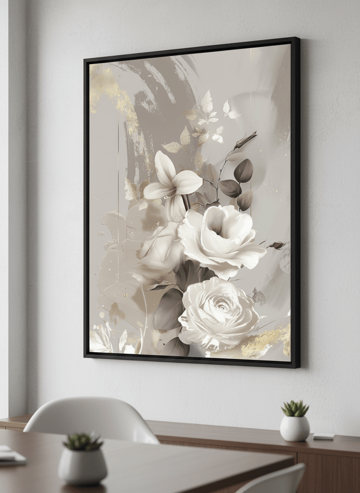 Gold Leaf Florals by Bella Eve