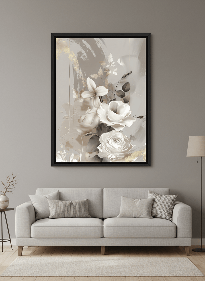 Gold Leaf Florals by Bella Eve