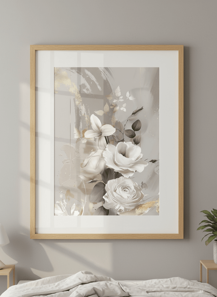 Gold Leaf Florals by Bella Eve