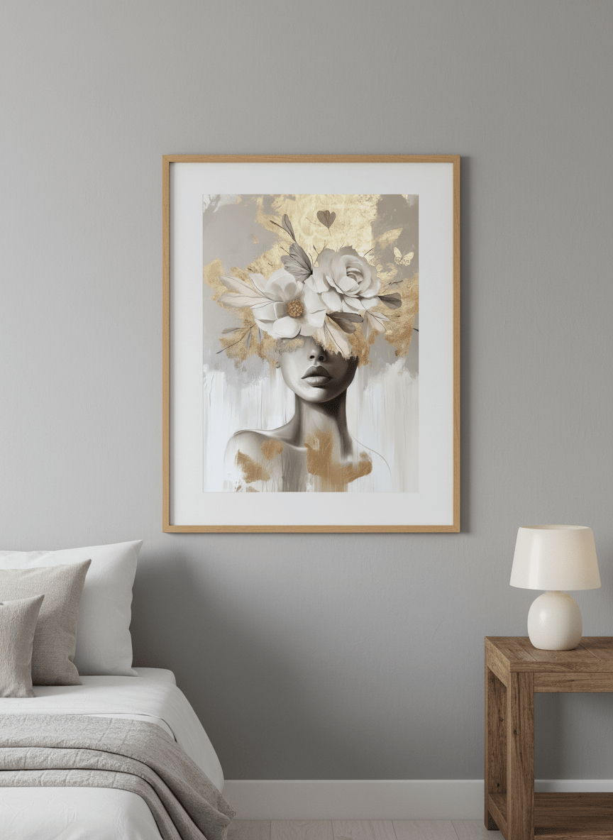 Gold Leaf Zara by Bella Eve