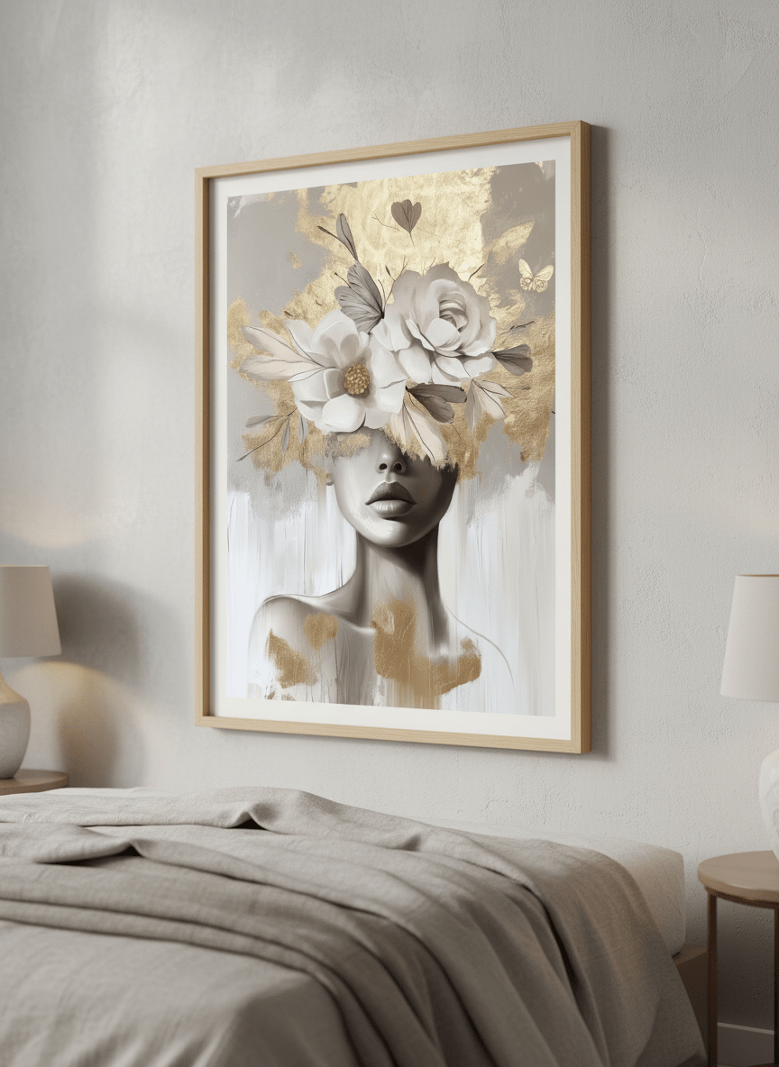 Gold Leaf Zara by Bella Eve