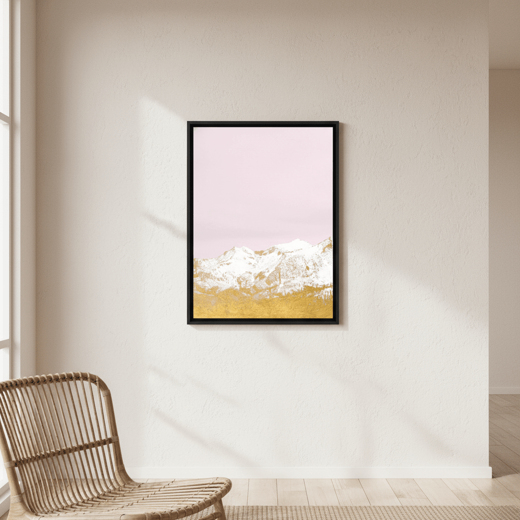 Gold Mountains by Hope Bainbridge wall - art - picture - poster