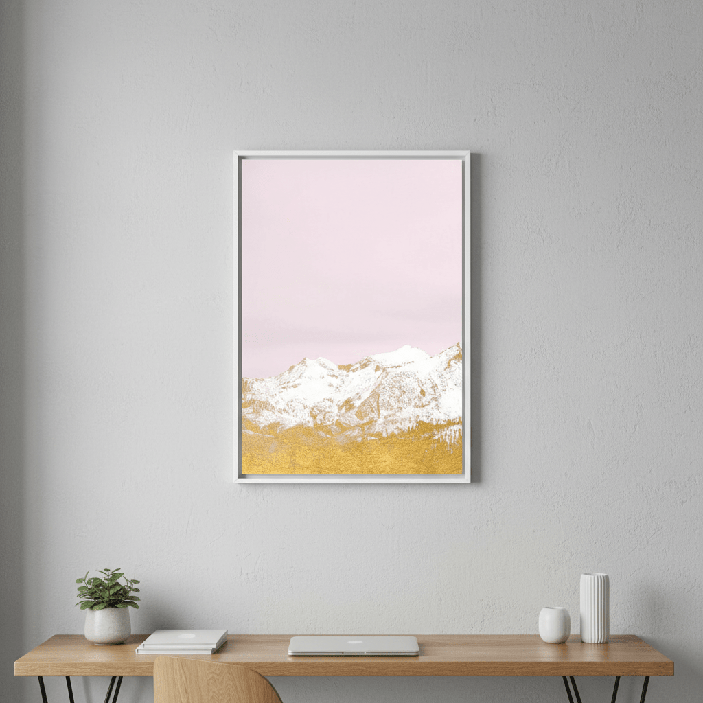 Gold Mountains by Hope Bainbridge wall - art - picture - poster