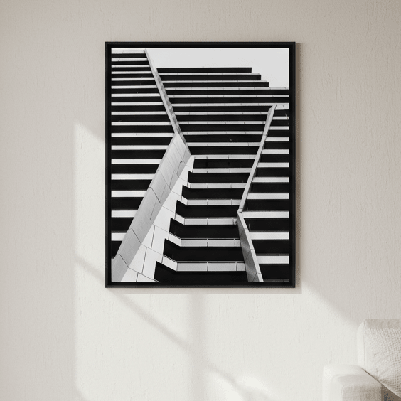 Gold Seam Building by Steven Scott | Art & Canvas Print
