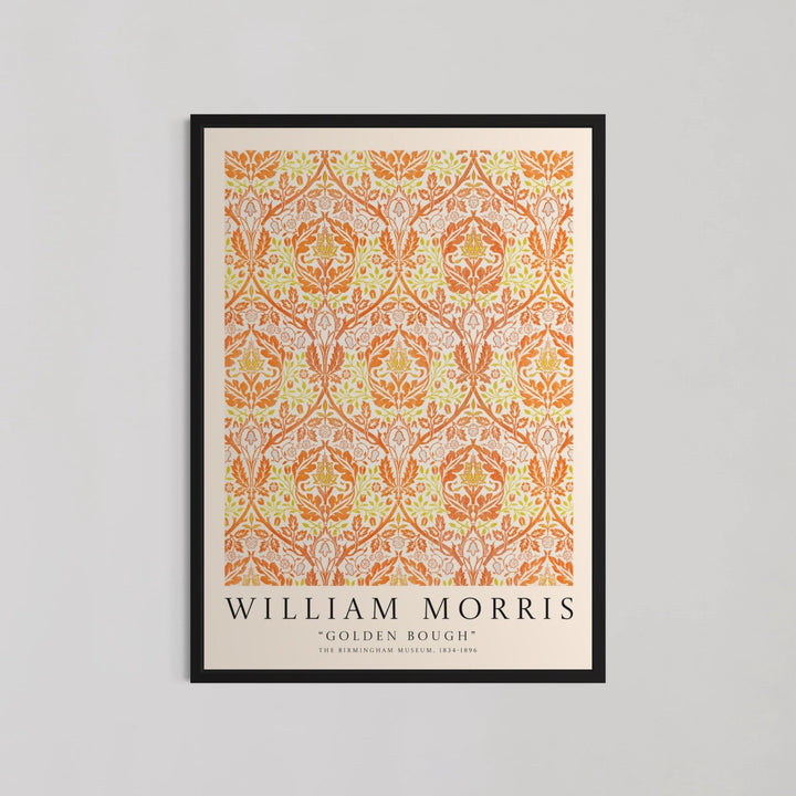 Golden Bough Pattern Wall Art by William Morris - Style My Wall