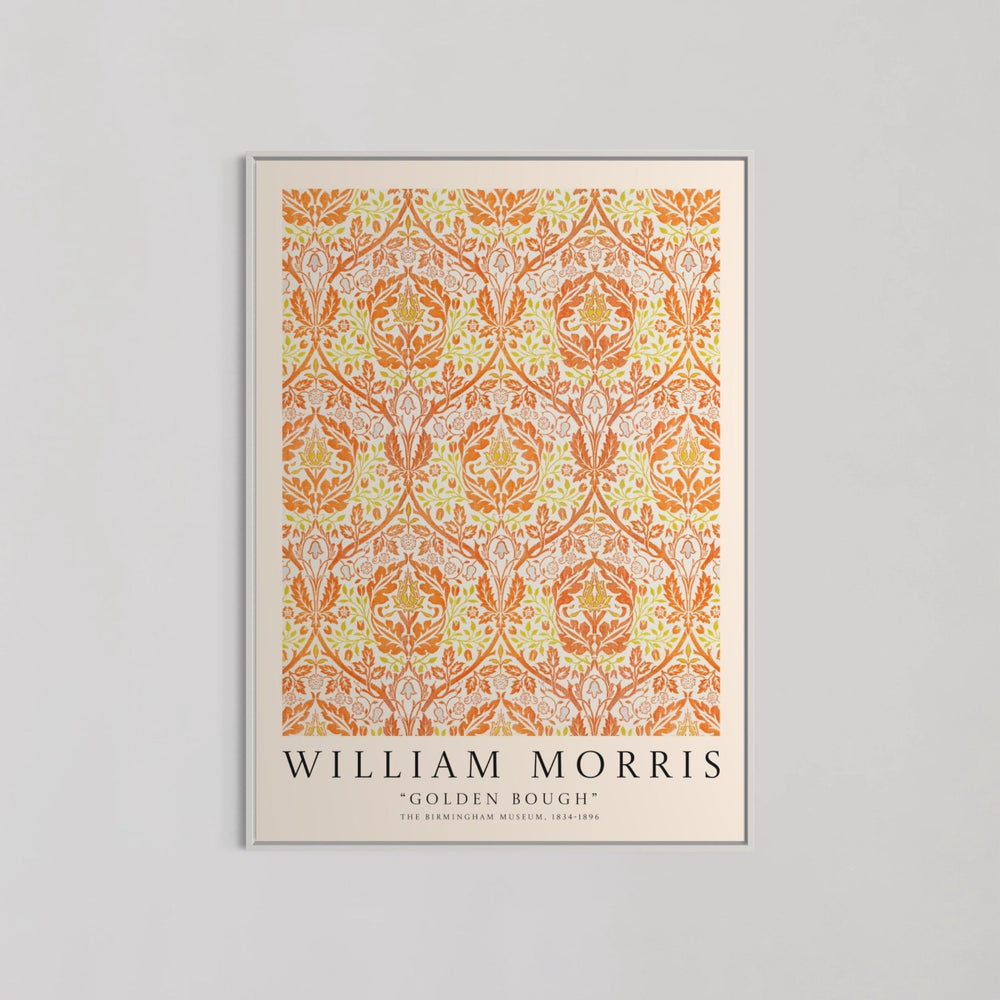 Golden Bough Pattern Wall Art by William Morris - Style My Wall