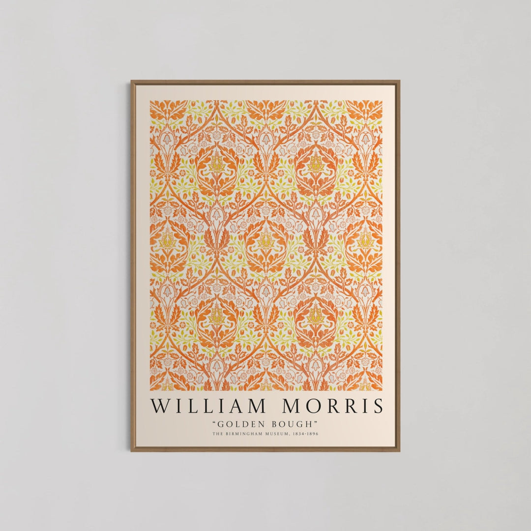 Golden Bough Pattern Wall Art by William Morris - Style My Wall