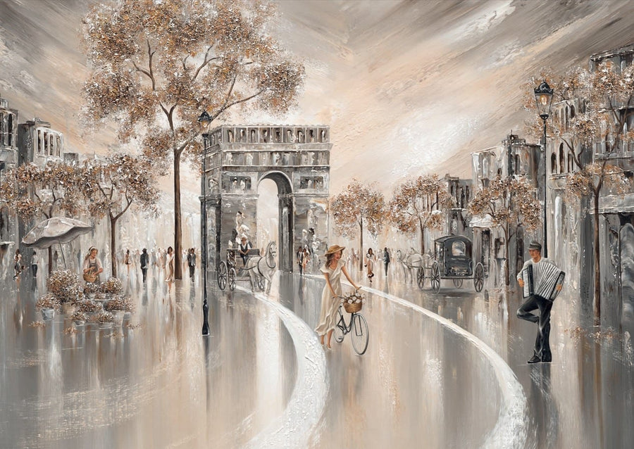 Golden Days, Paris By Isabella Karolewicz Art