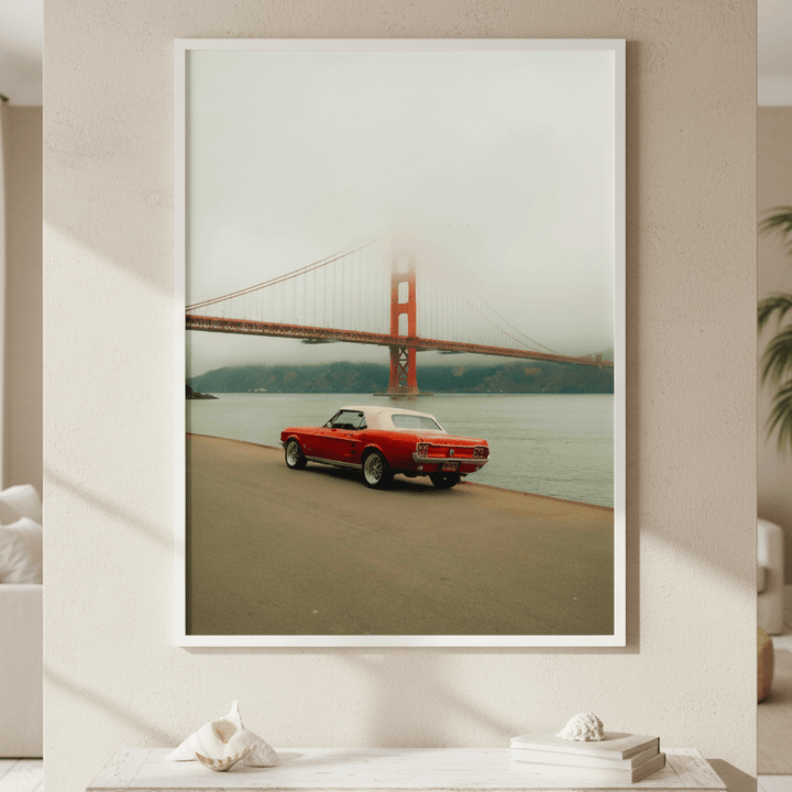 Golden Gate Bridge by Gelica Peralta wall - art - picture - poster