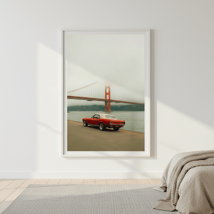 Golden Gate Bridge by Gelica Peralta wall - art - picture - poster