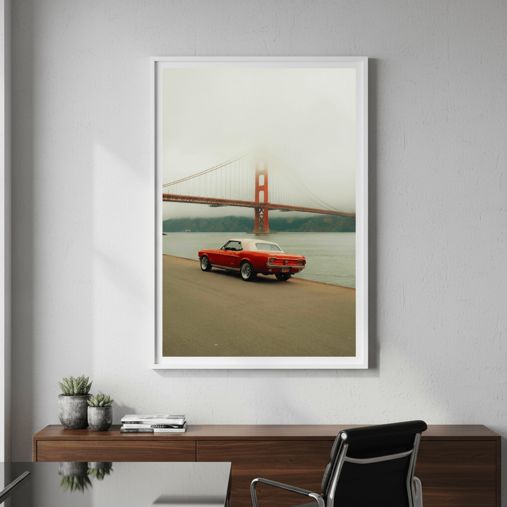 Golden Gate Bridge by Gelica Peralta wall - art - picture - poster