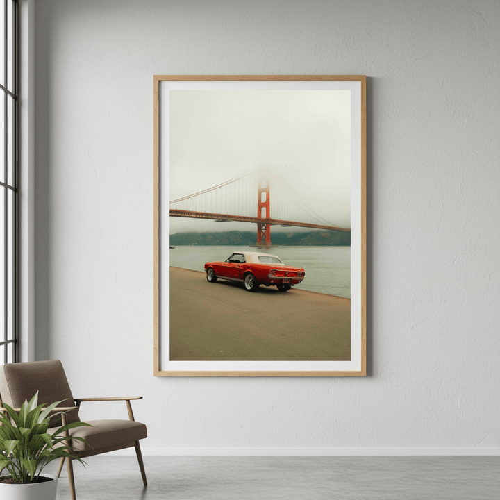Golden Gate Bridge by Gelica Peralta wall - art - picture - poster