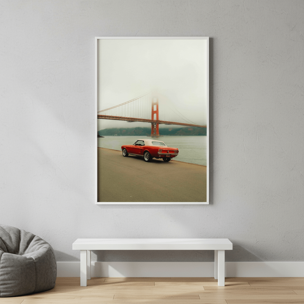 Golden Gate Bridge by Gelica Peralta wall - art - picture - poster