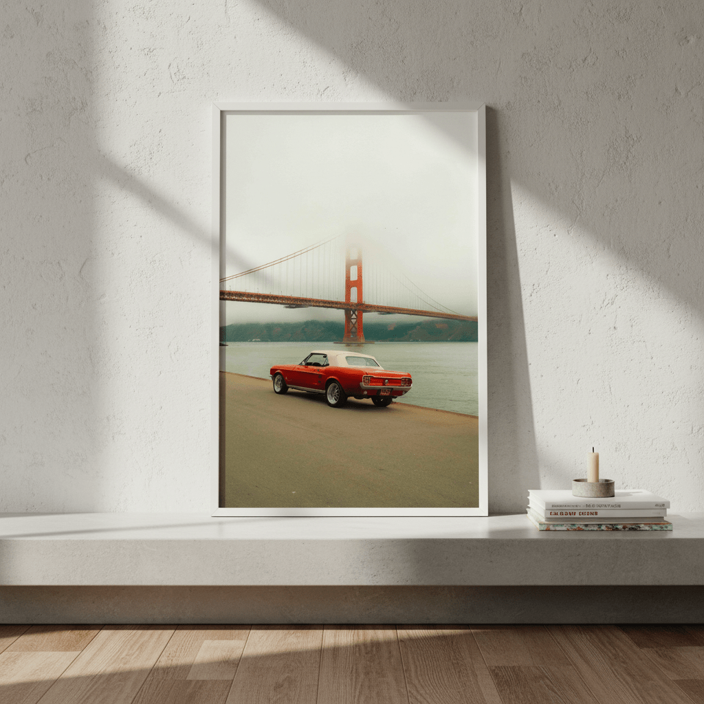 Golden Gate Bridge by Gelica Peralta wall - art - picture - poster