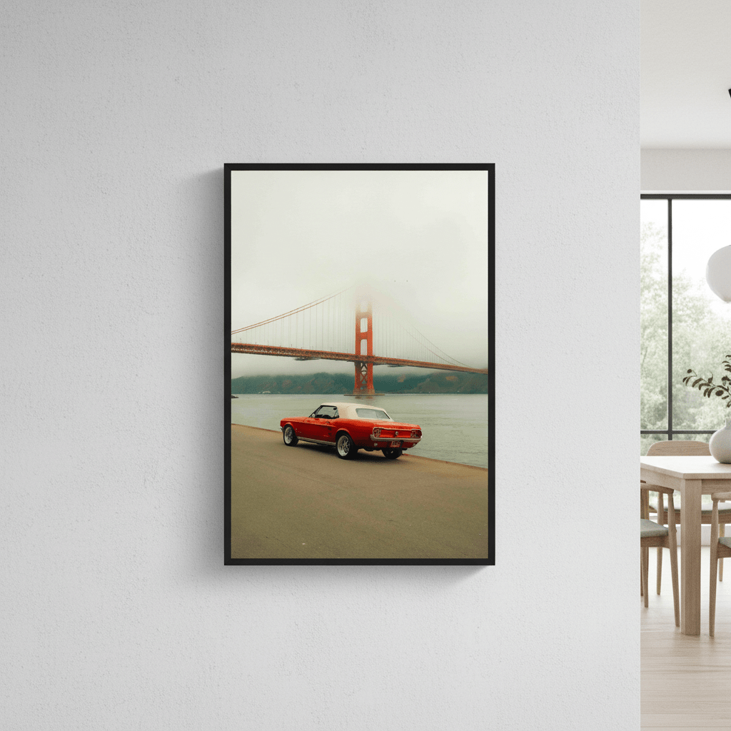 Golden Gate Bridge by Gelica Peralta wall - art - picture - poster