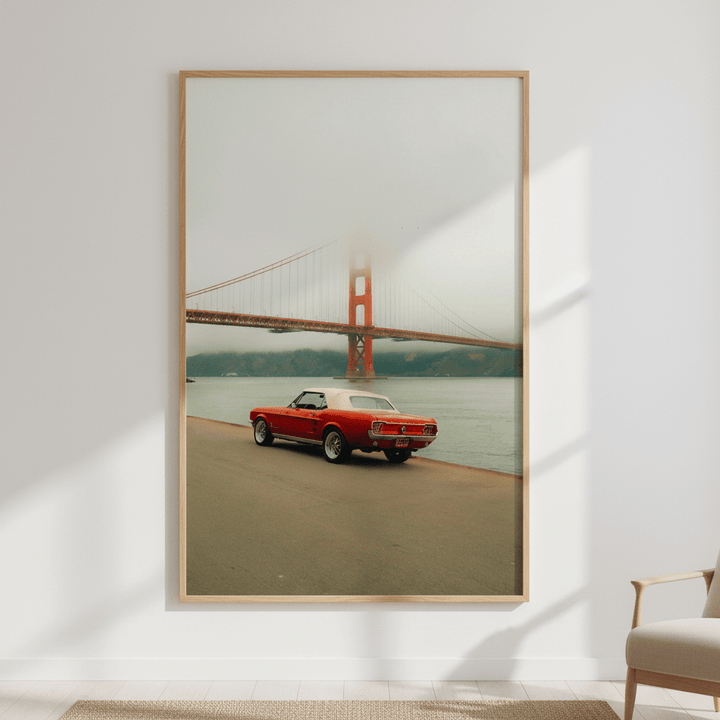 Golden Gate Bridge by Gelica Peralta wall - art - picture - poster
