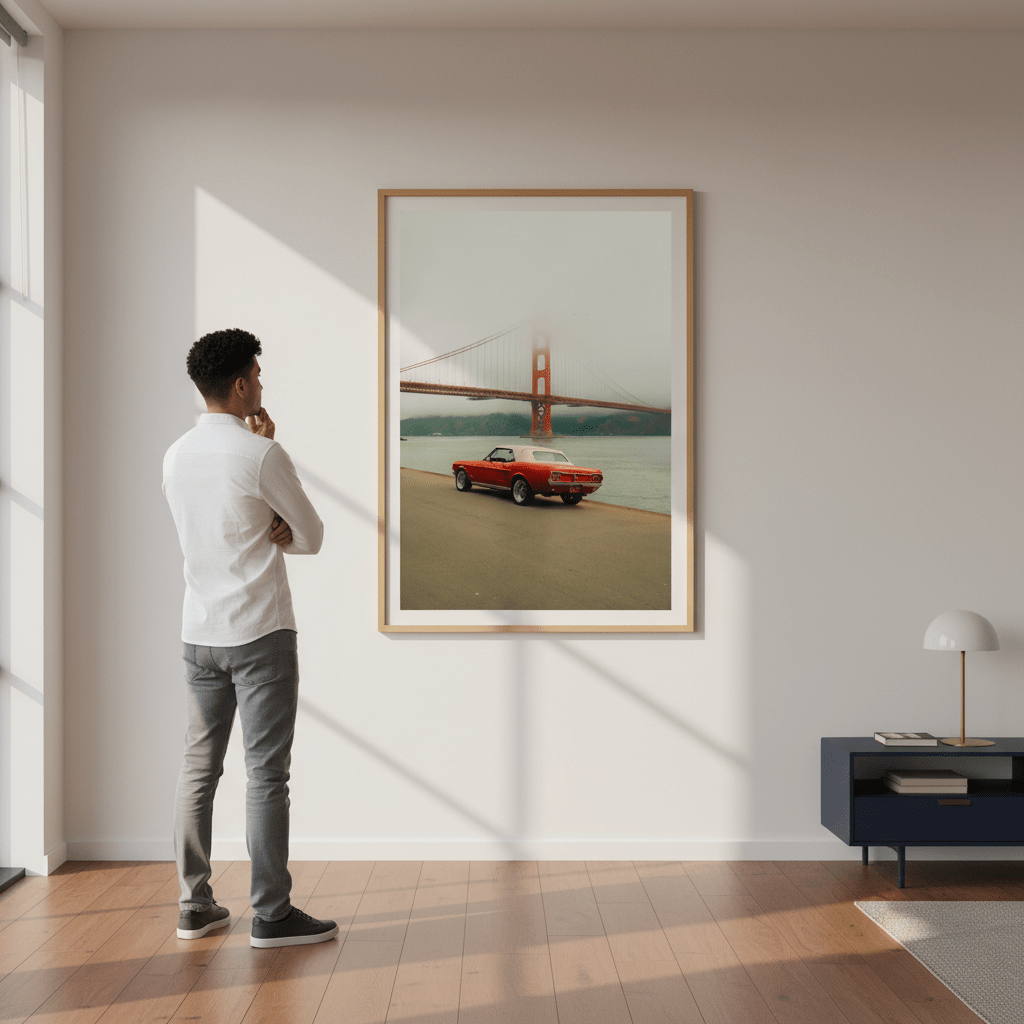 Golden Gate Bridge by Gelica Peralta wall - art - picture - poster