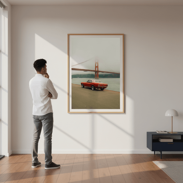 Golden Gate Bridge by Gelica Peralta wall - art - picture - poster