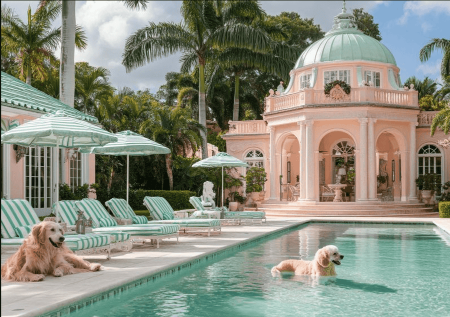 Golden Hour at Villa Rosaet