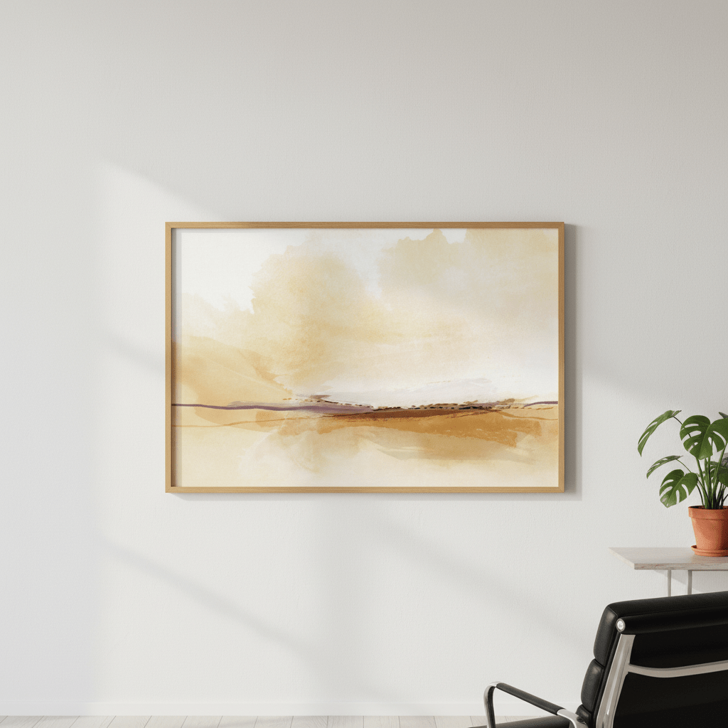 Golden Light by Deer Muskeeter wall - art - picture - poster