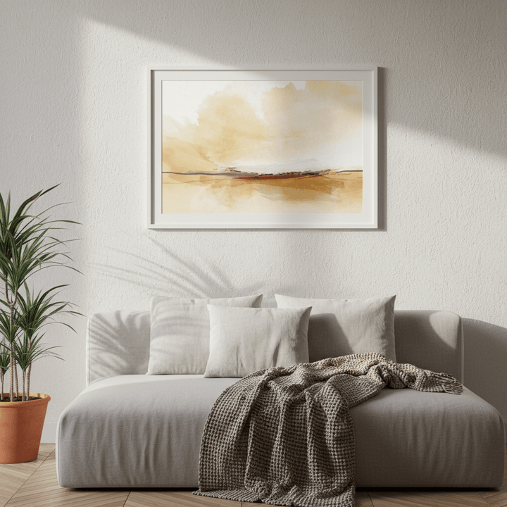 Golden Light by Deer Muskeeter wall - art - picture - poster
