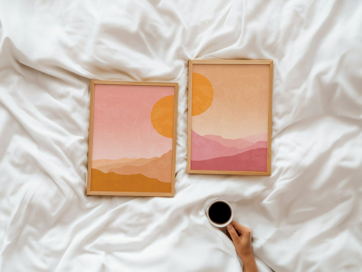 Golden Mirage Duo wall - art - picture - poster