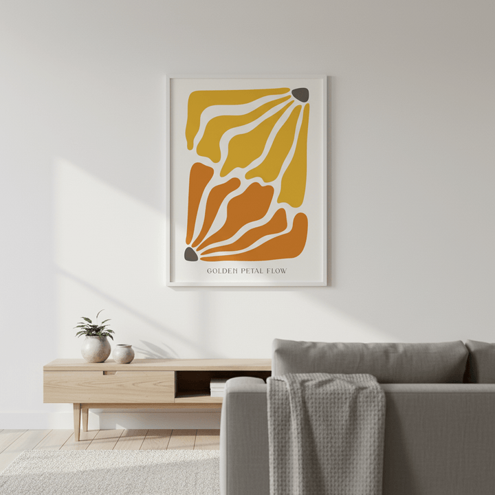 Golden Petal Flow by Henri Matisse wall - art - picture - poster