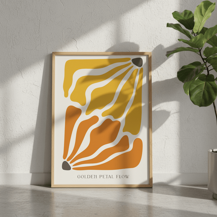 Golden Petal Flow by Henri Matisse wall - art - picture - poster