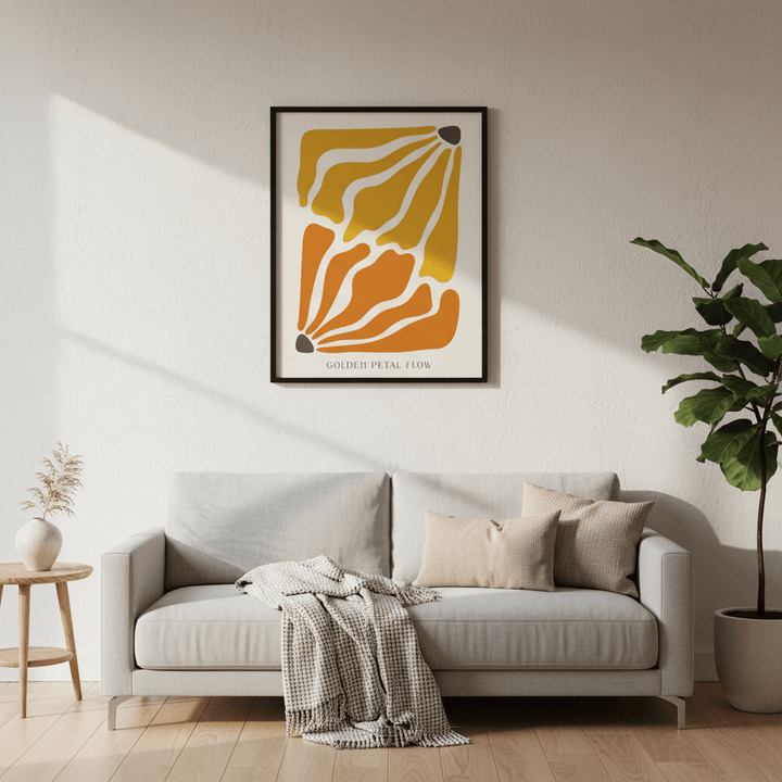 Golden Petal Flow by Henri Matisse wall - art - picture - poster