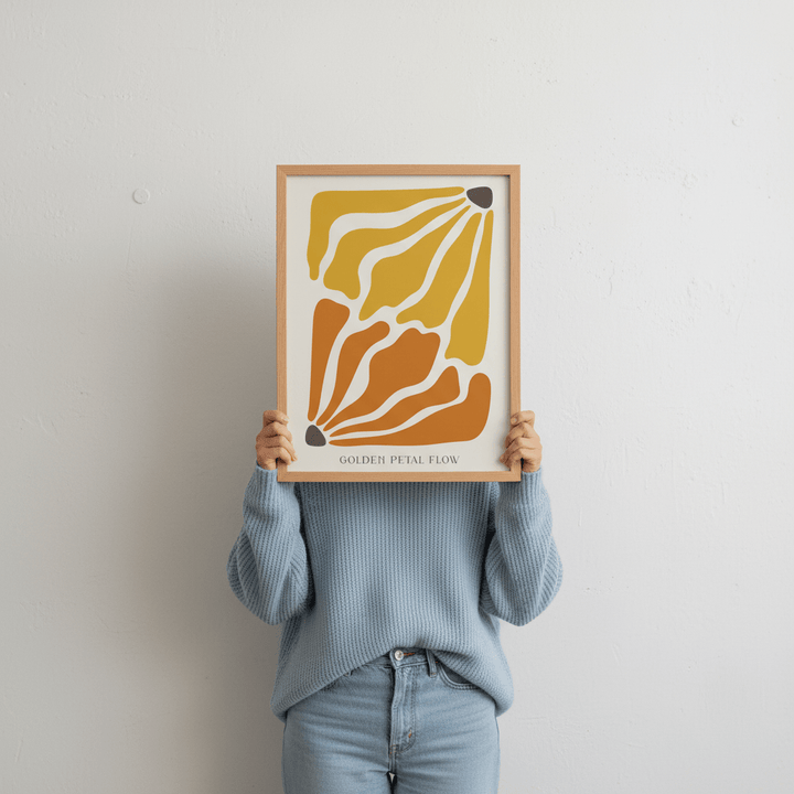 Golden Petal Flow by Henri Matisse wall - art - picture - poster