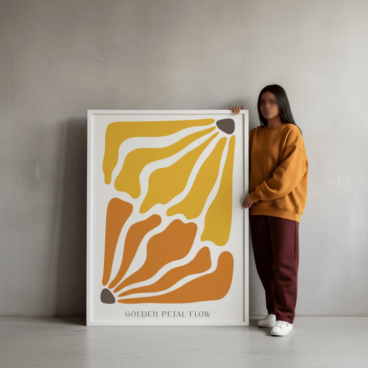 Golden Petal Flow by Henri Matisse wall - art - picture - poster