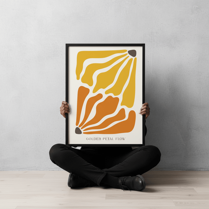 Golden Petal Flow by Henri Matisse wall - art - picture - poster