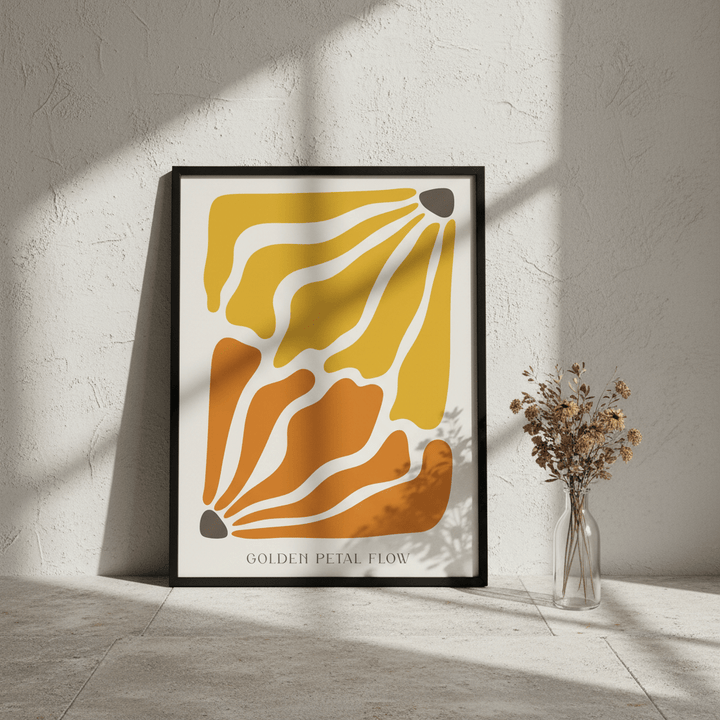 Golden Petal Flow by Henri Matisse wall - art - picture - poster