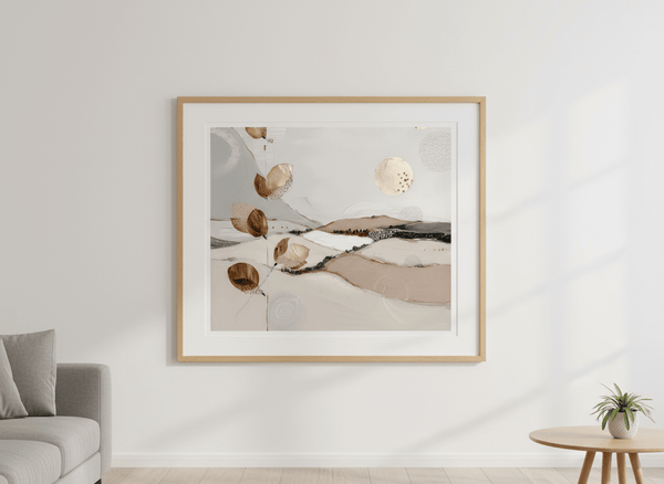 Golden Quiet by Bella Eve | Art & Canvas Print