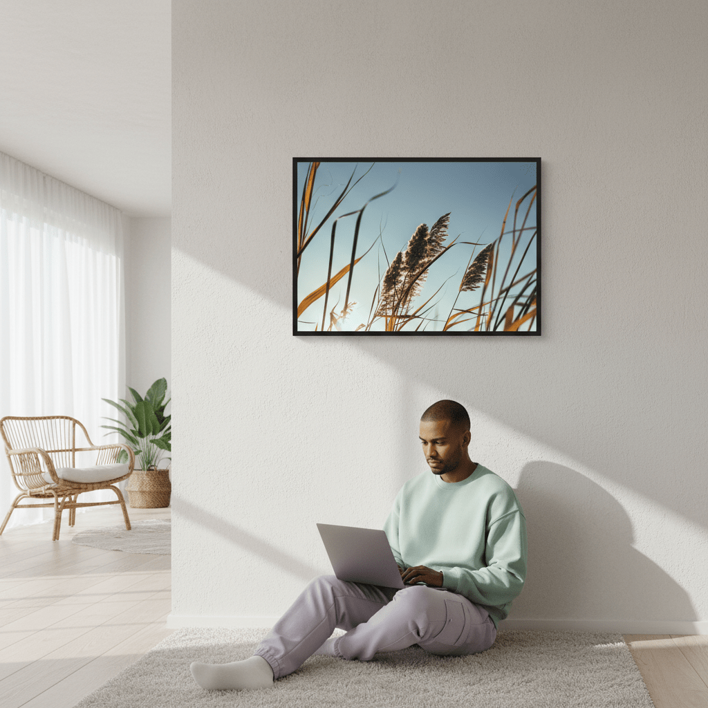 Golden Tendrils by Aaron Borchardt wall - art - picture - poster
