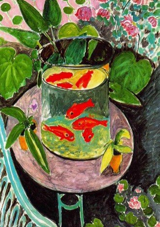 Goldfish 1911 Printed Wall Art by Henri Matisse