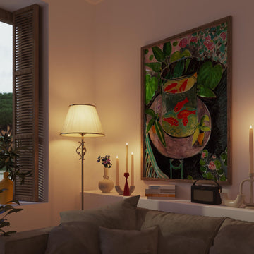 Goldfish 1911 Printed Wall Art by Henri Matisse - Style My Wall