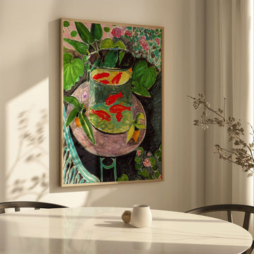Goldfish 1911 Printed Wall Art by Henri Matisse - Style My Wall