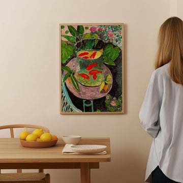Goldfish 1911 Printed Wall Art by Henri Matisse - Style My Wall