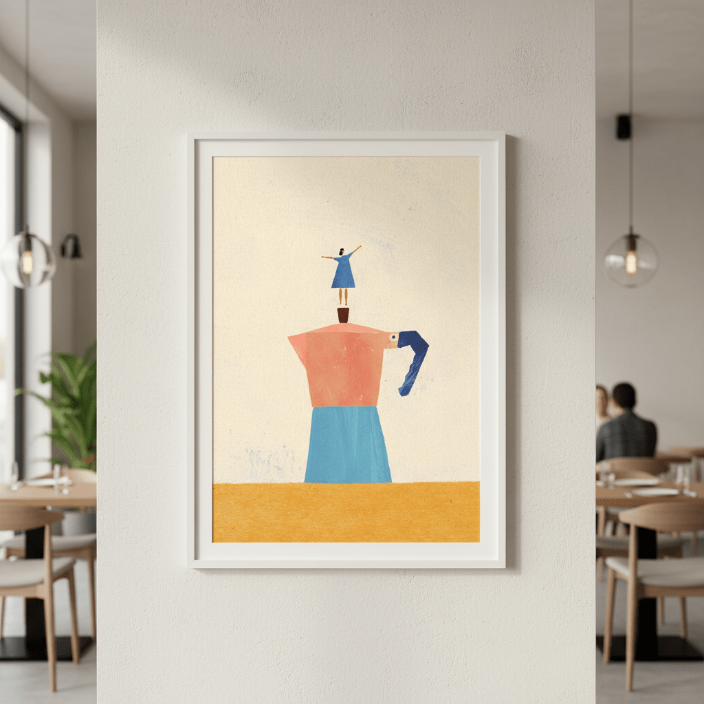 Good Morning Coffee by Henry Rivers wall - art - picture - poster