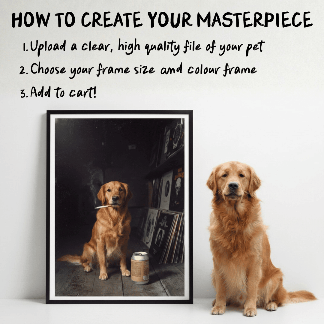 Got that Dog In 'Em Pet Custom Upload Personalised wall - art - picture - poster